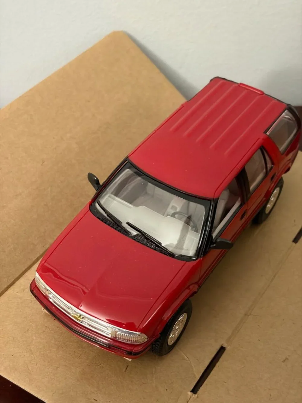 Chevrolet Blazer SUV Apple Red AMT Ertl Promo 7032eo NIB Box X